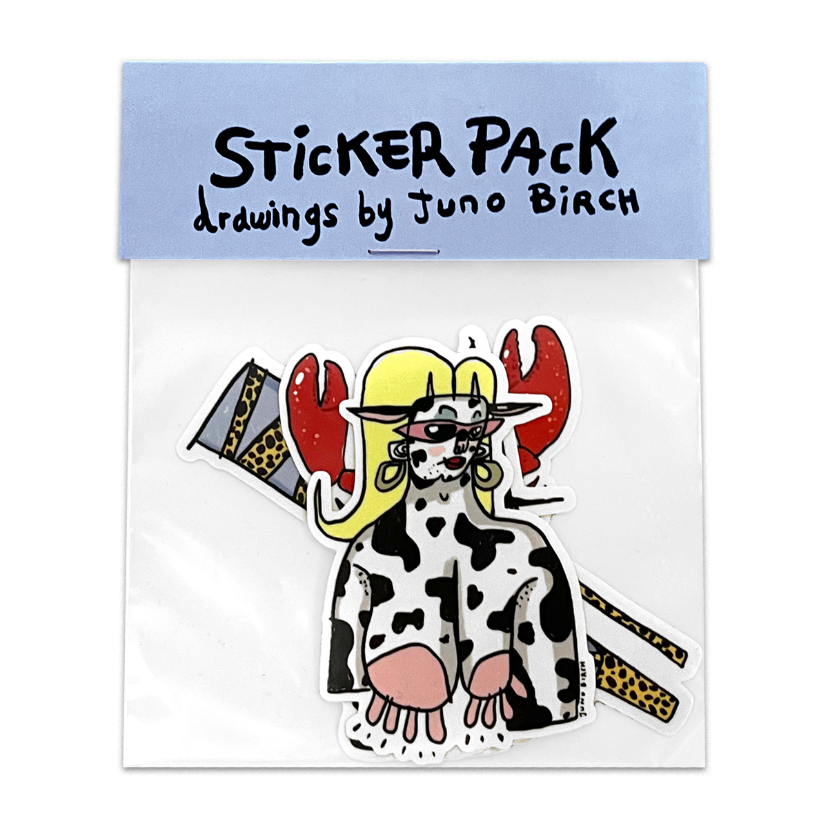 Blue Sticker Pack