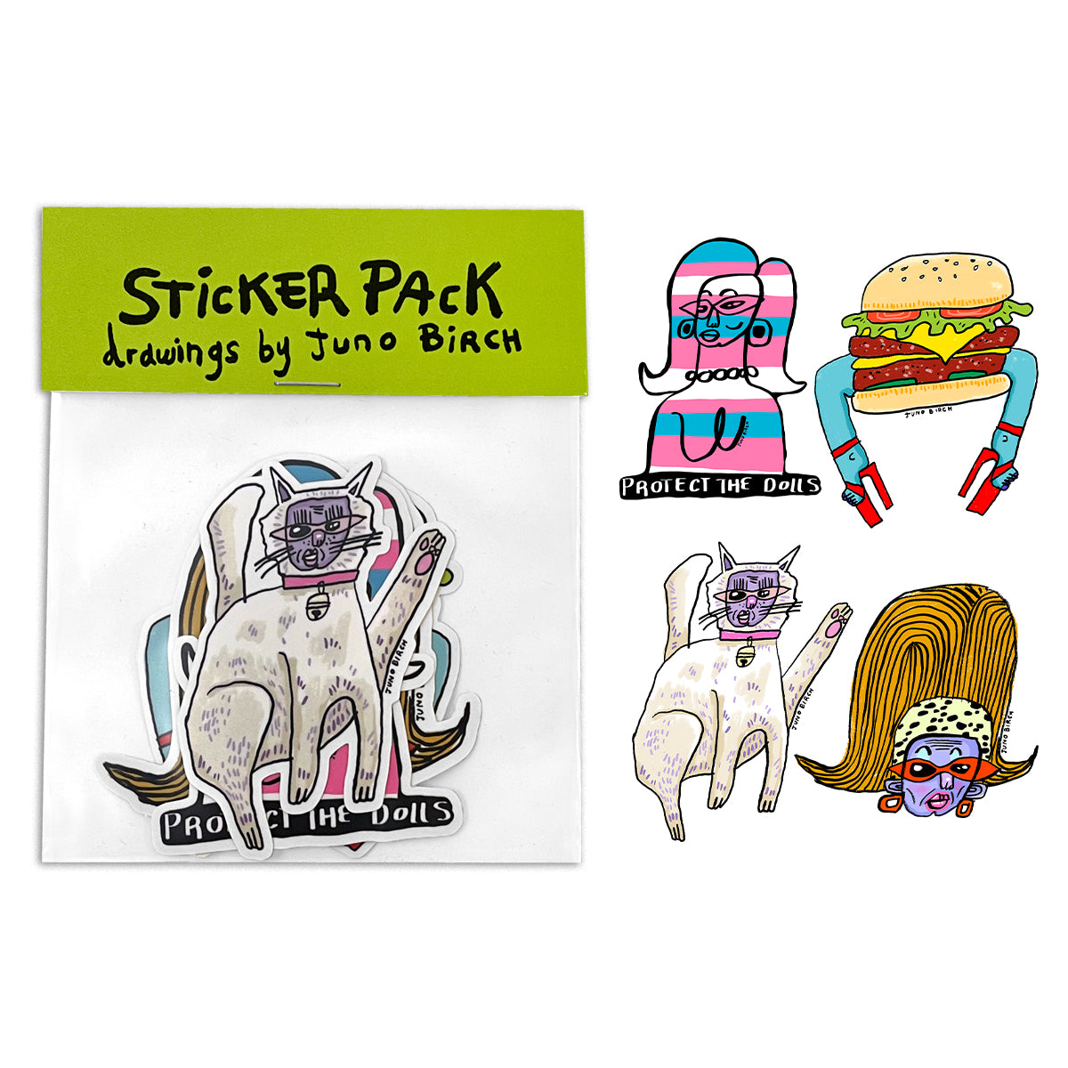 Green Sticker Pack